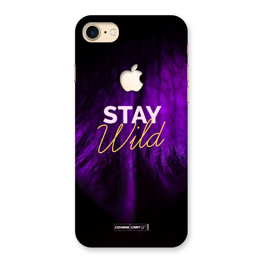 Stay Wild Back Case for iPhone 7 Apple Cut