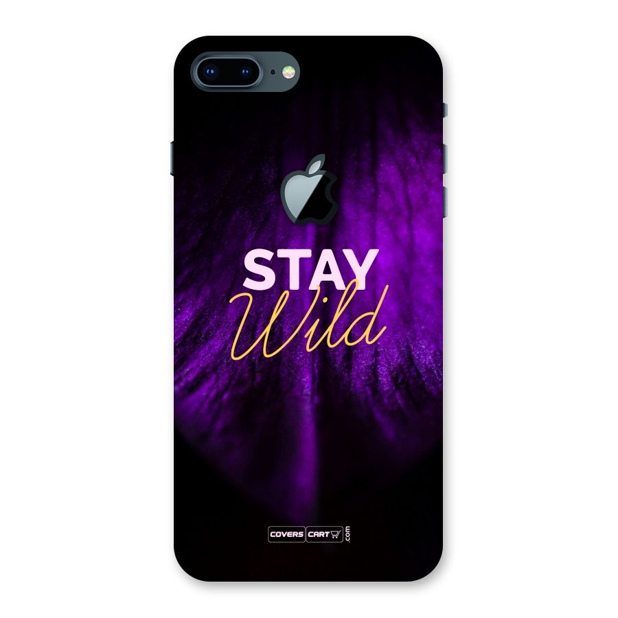 Stay Wild Back Case for iPhone 7 Plus Apple Cut