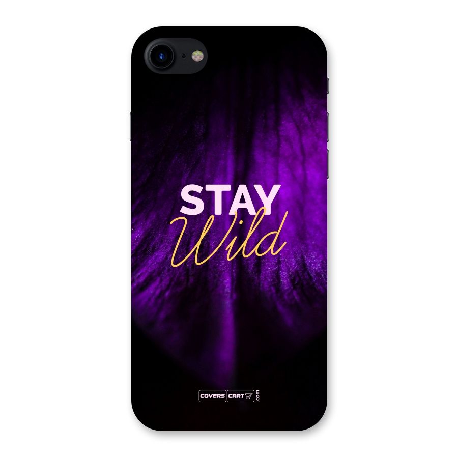 Stay Wild Back Case for iPhone SE 2020