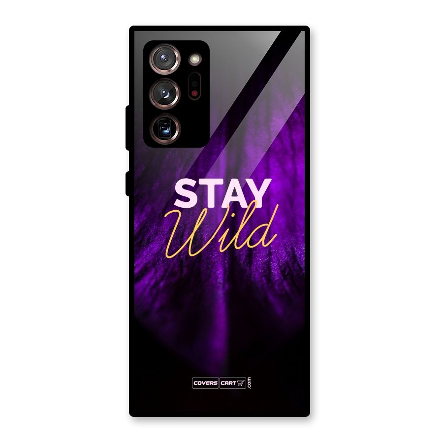 Stay Wild Glass Back Case for Galaxy Note 20 Ultra 5G