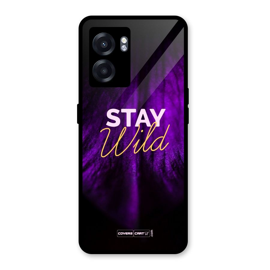 Stay Wild Glass Back Case for Realme Narzo 50 5G