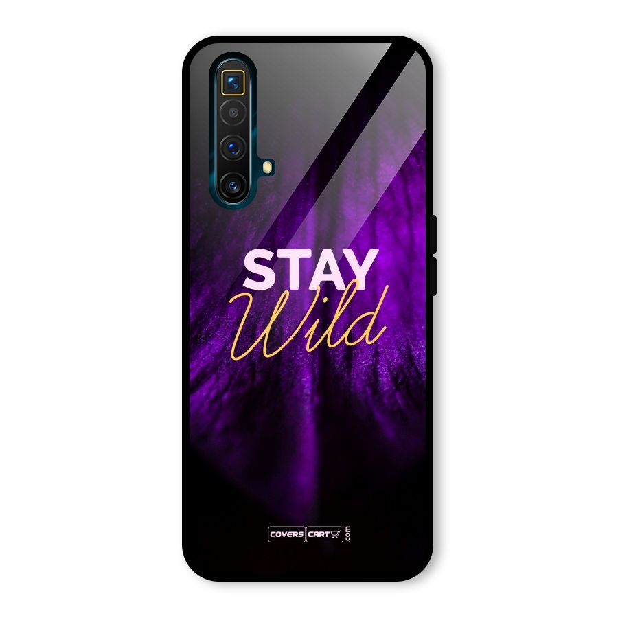 Stay Wild Glass Back Case for Realme X3 SuperZoom