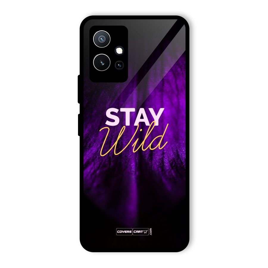 Stay Wild Glass Back Case for Vivo T1 5G