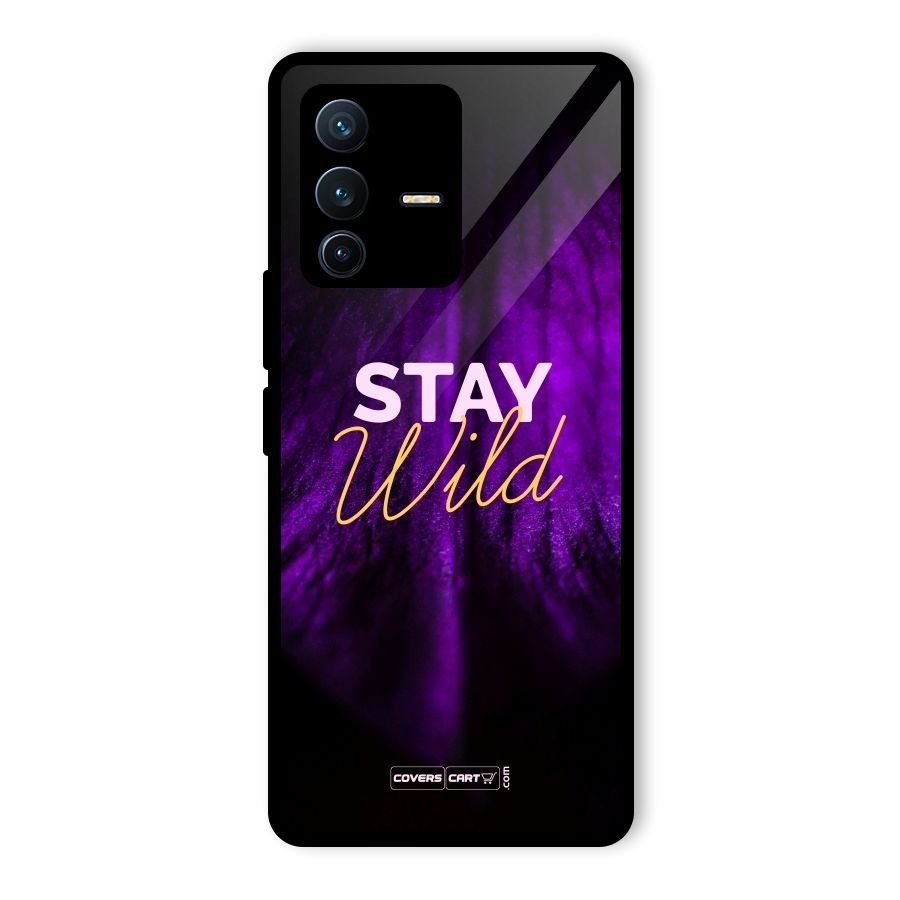 Stay Wild Glass Back Case for Vivo V23 Pro