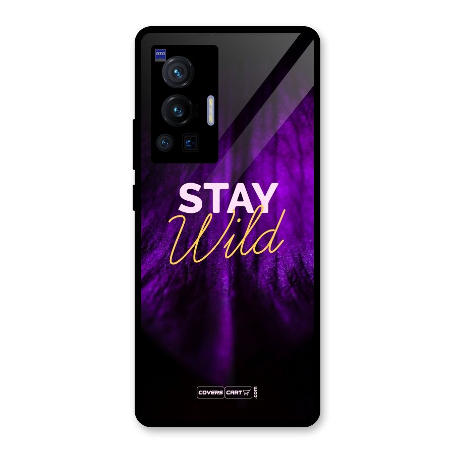 Stay Wild Glass Back Case for Vivo X70 Pro