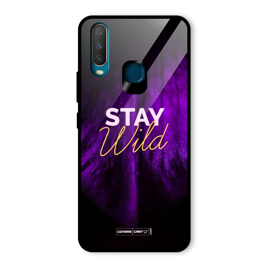 Stay Wild Glass Back Case for Vivo Y15