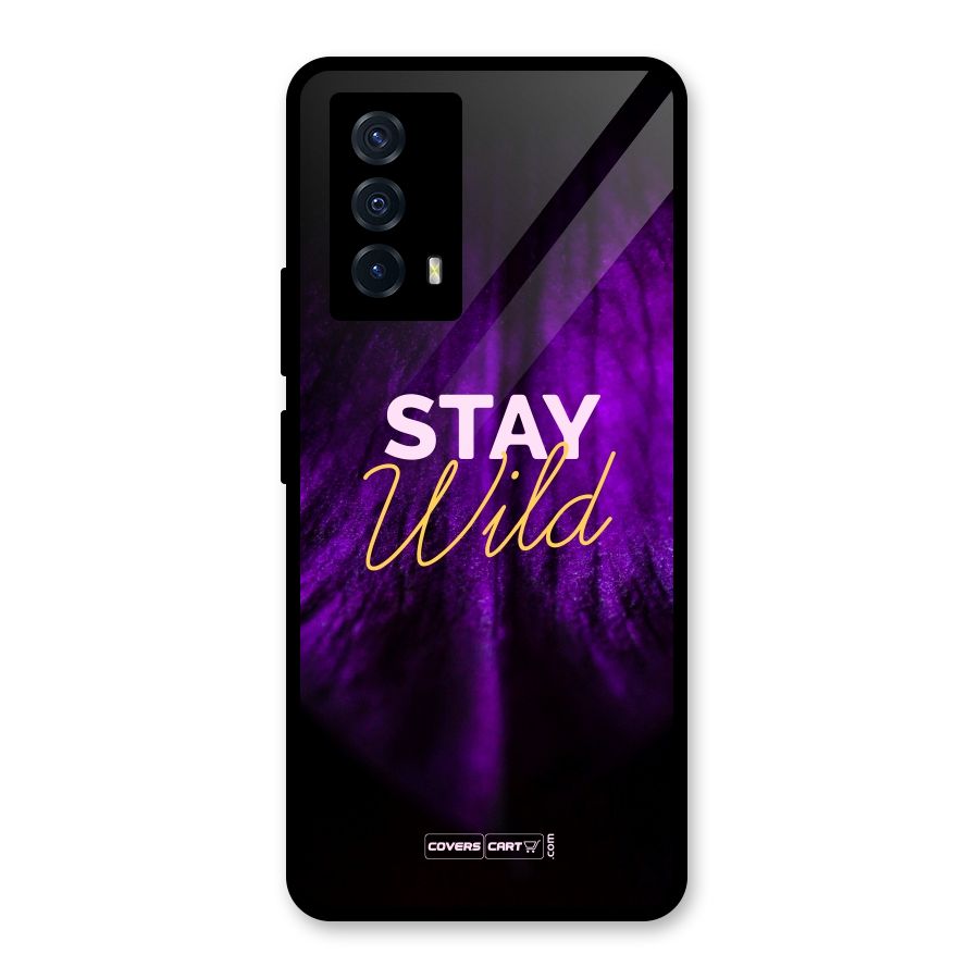 Stay Wild Glass Back Case for Vivo iQOO Z5