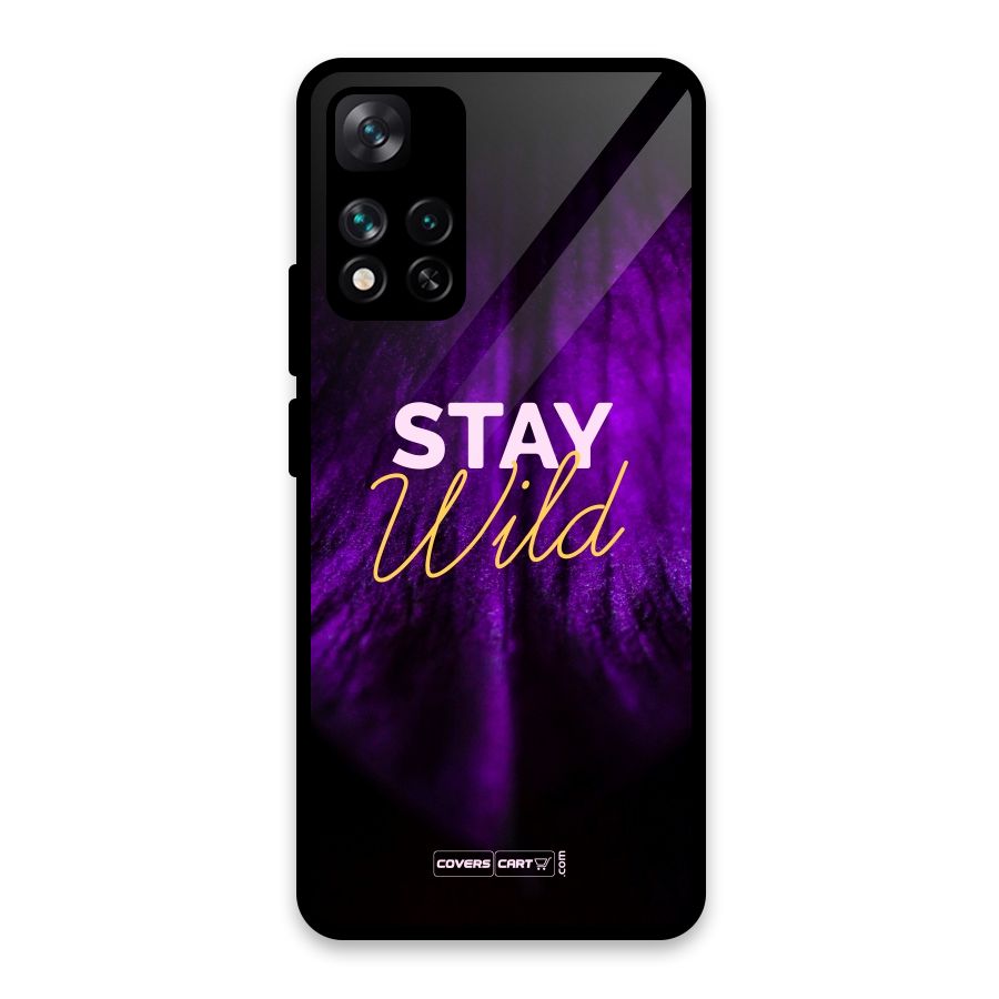 Stay Wild Glass Back Case for Xiaomi 11i HyperCharge 5G