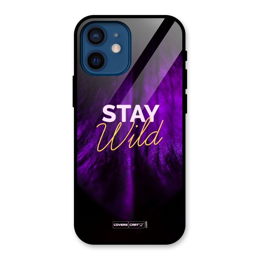 Stay Wild Glass Back Case for iPhone 12 Mini