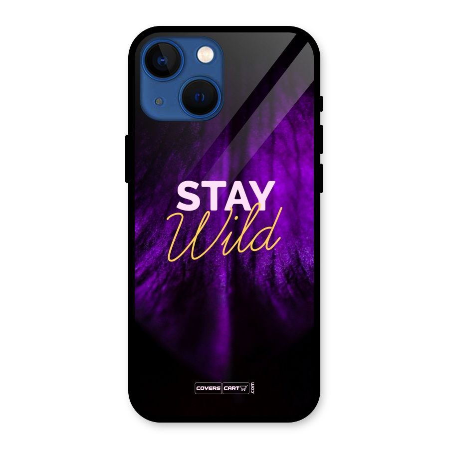 Stay Wild Glass Back Case for iPhone 13 Mini