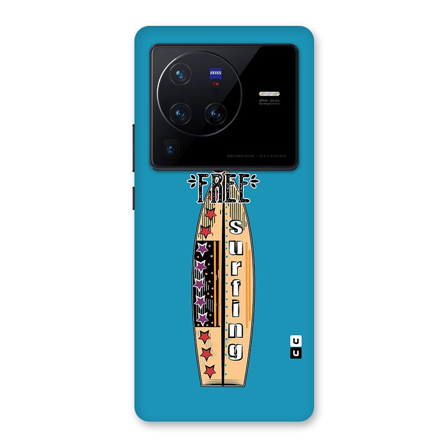 Stay Wild and Free Back Case for Vivo X80 Pro