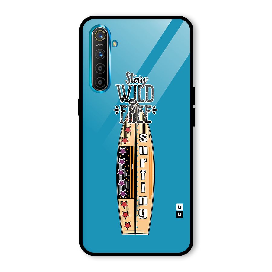 Stay Wild and Free Glass Back Case for Realme X2
