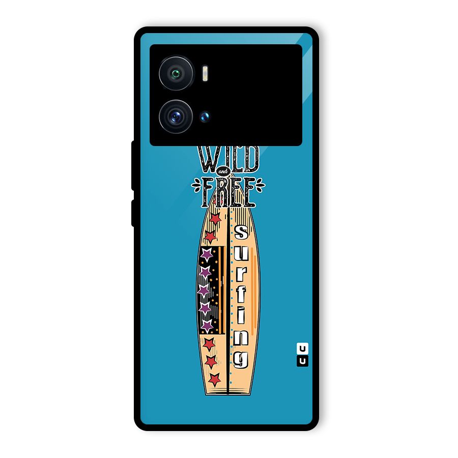 Stay Wild and Free Glass Back Case for Vivo iQOO 9 Pro