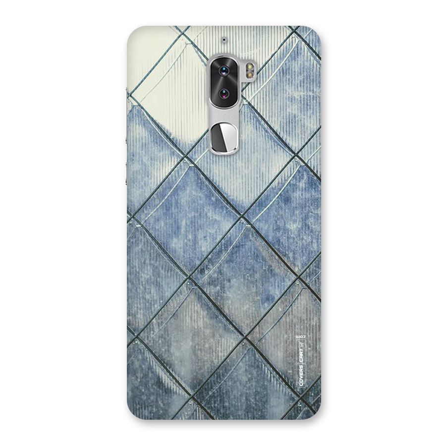 Steel Blue Pattern Back Case for Coolpad Cool 1