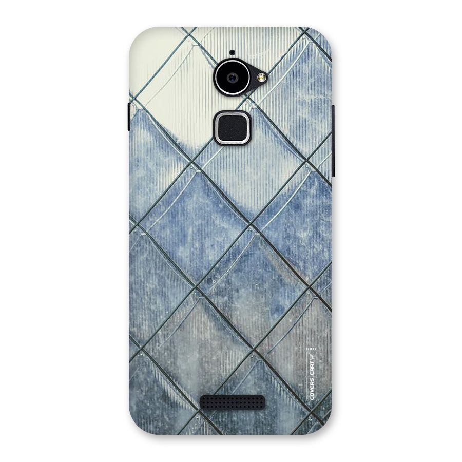 Steel Blue Pattern Back Case for Coolpad Note 3 Lite