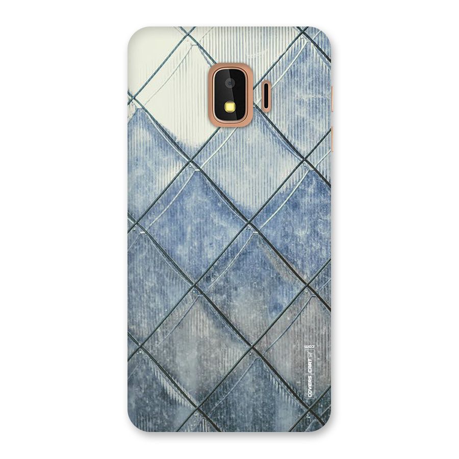 Steel Blue Pattern Back Case for Galaxy J2 Core