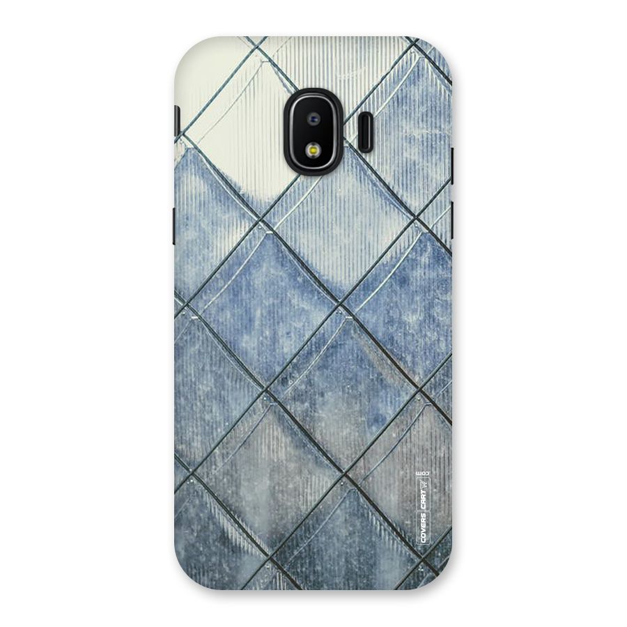 Steel Blue Pattern Back Case for Galaxy J2 Pro 2018