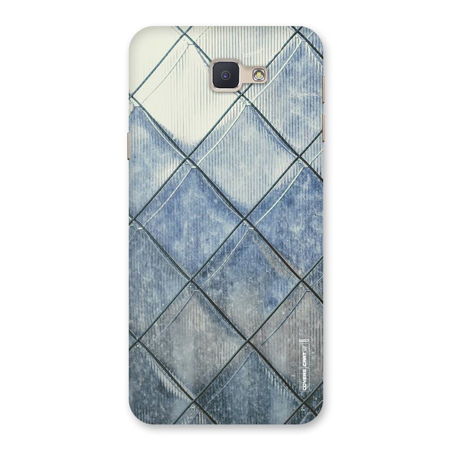 Steel Blue Pattern Back Case for Galaxy J5 Prime