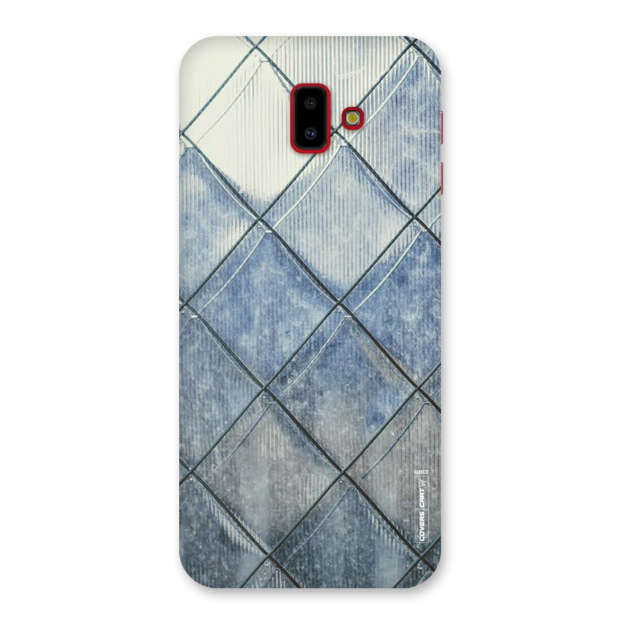 Steel Blue Pattern Back Case for Galaxy J6 Plus