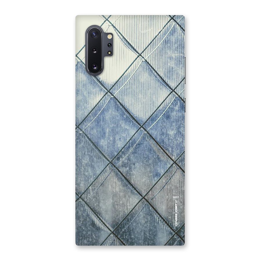 Steel Blue Pattern Back Case for Galaxy Note 10 Plus