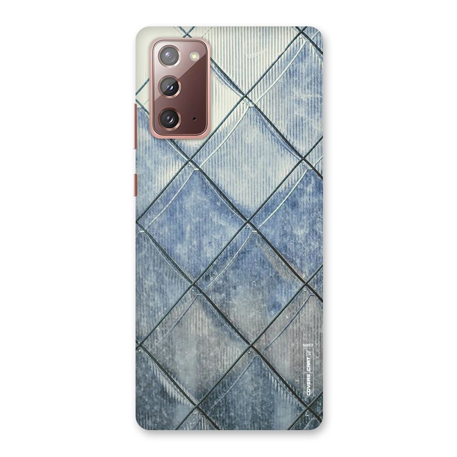 Steel Blue Pattern Back Case for Galaxy Note 20
