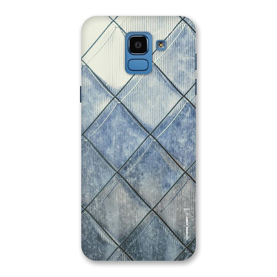Steel Blue Pattern Back Case for Galaxy On6