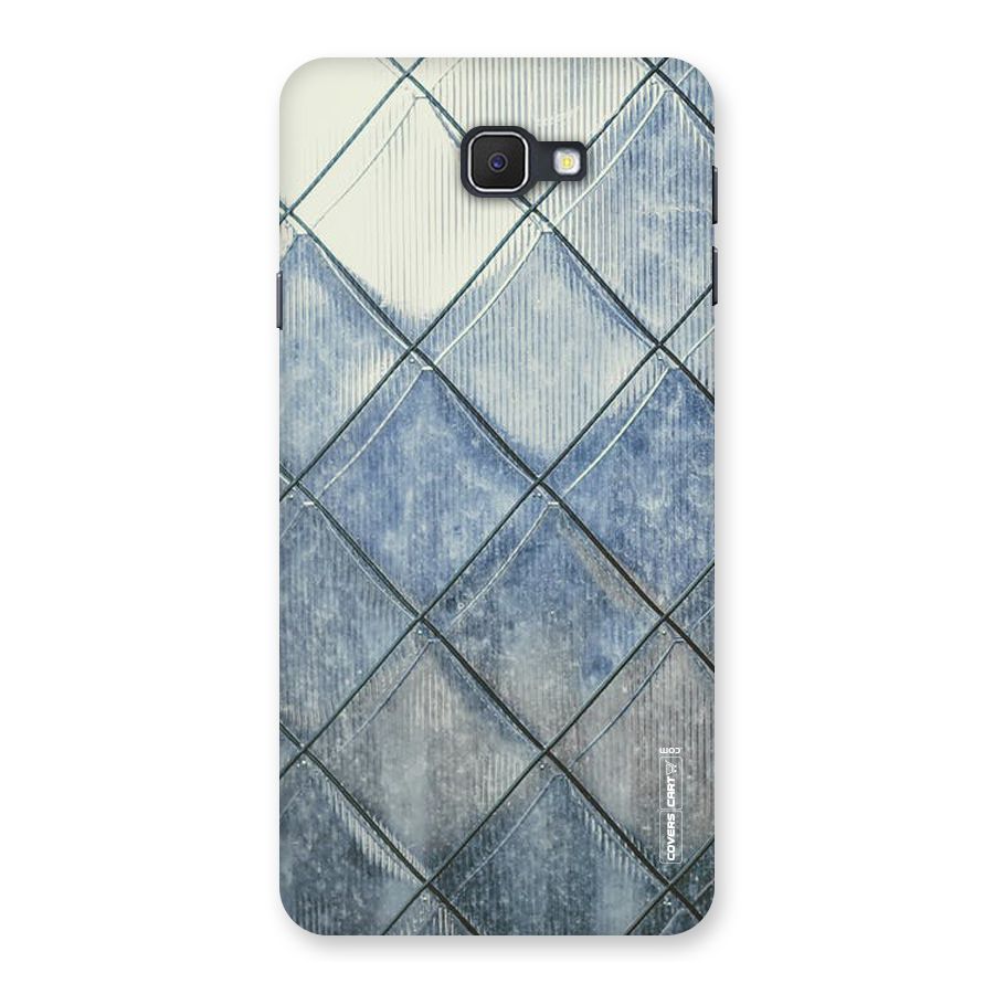 Steel Blue Pattern Back Case for Galaxy On7 2016
