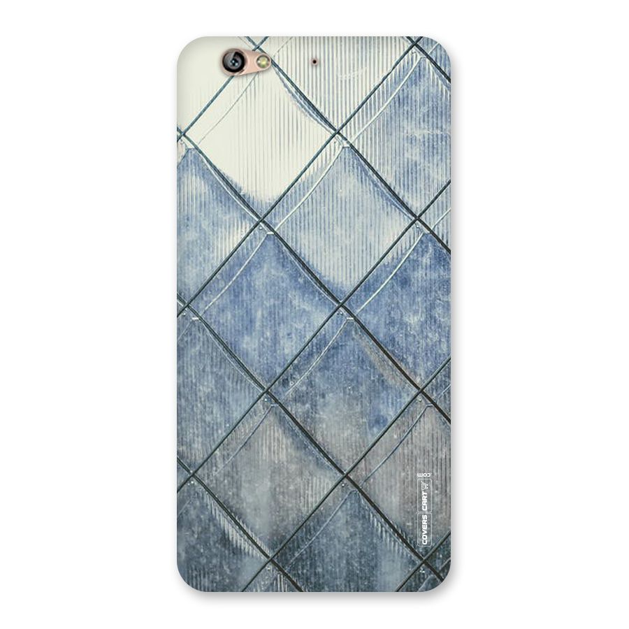 Steel Blue Pattern Back Case for Gionee S6