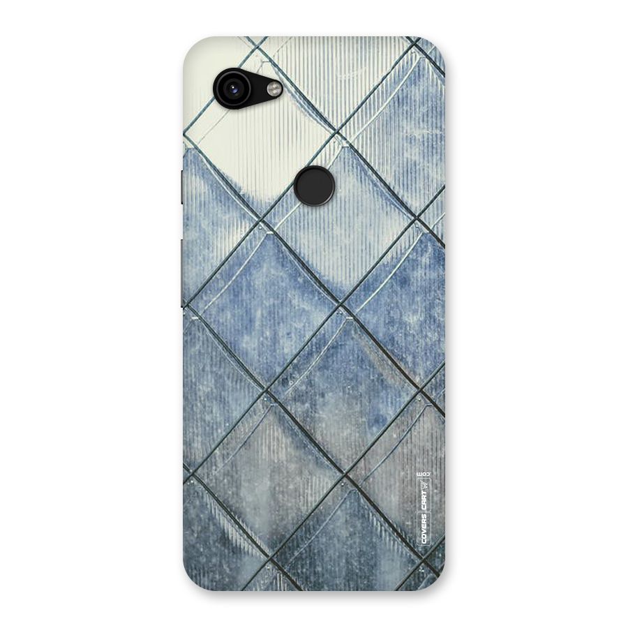 Steel Blue Pattern Back Case for Google Pixel 3a XL