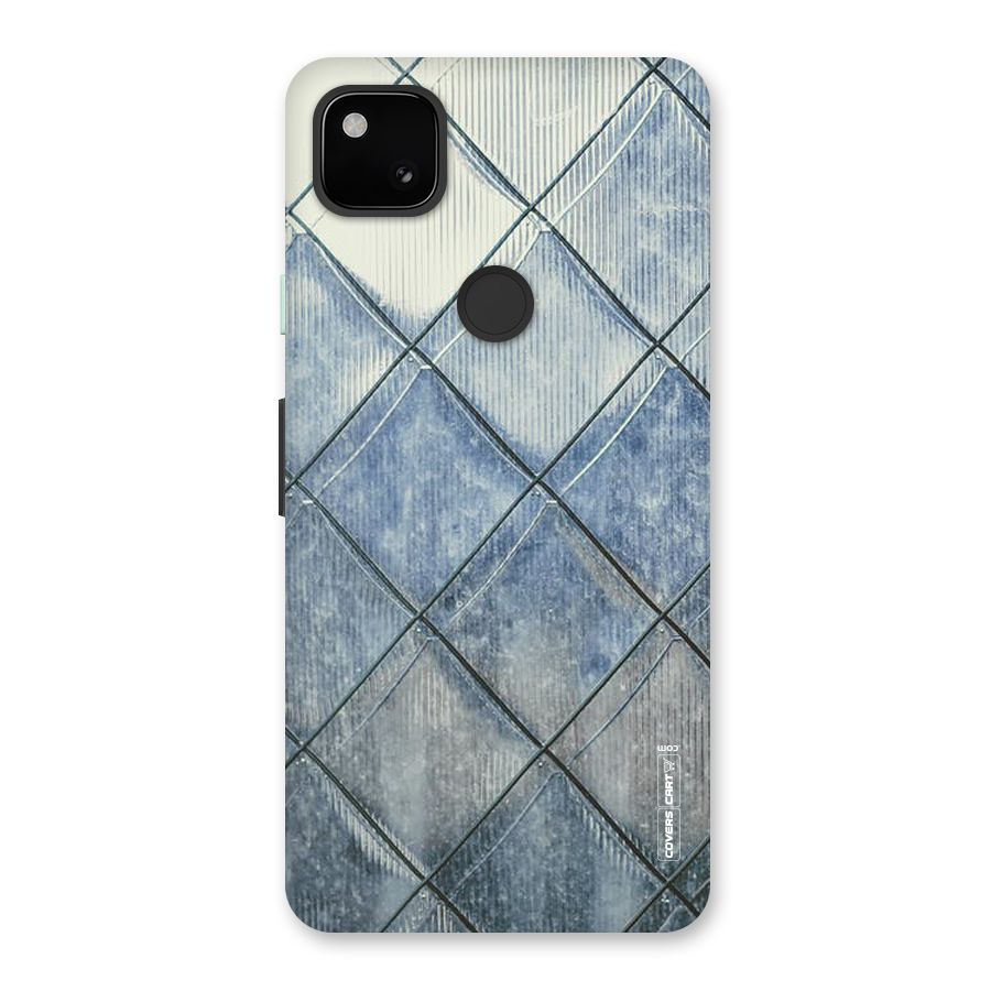 Steel Blue Pattern Back Case for Google Pixel 4a