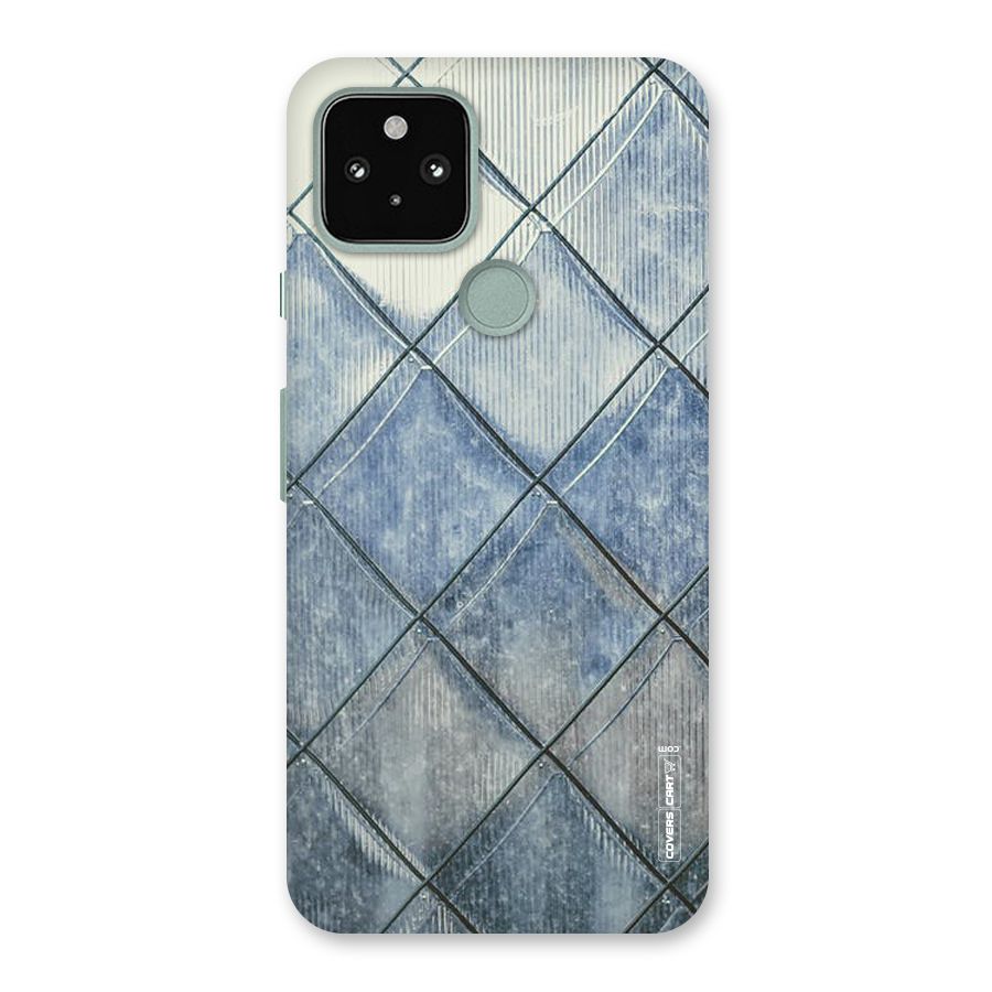 Steel Blue Pattern Back Case for Google Pixel 5