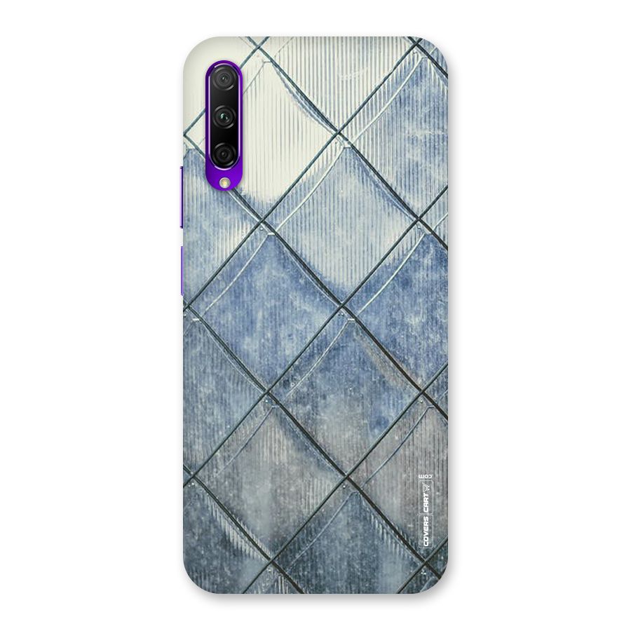 Steel Blue Pattern Back Case for Honor 9X Pro