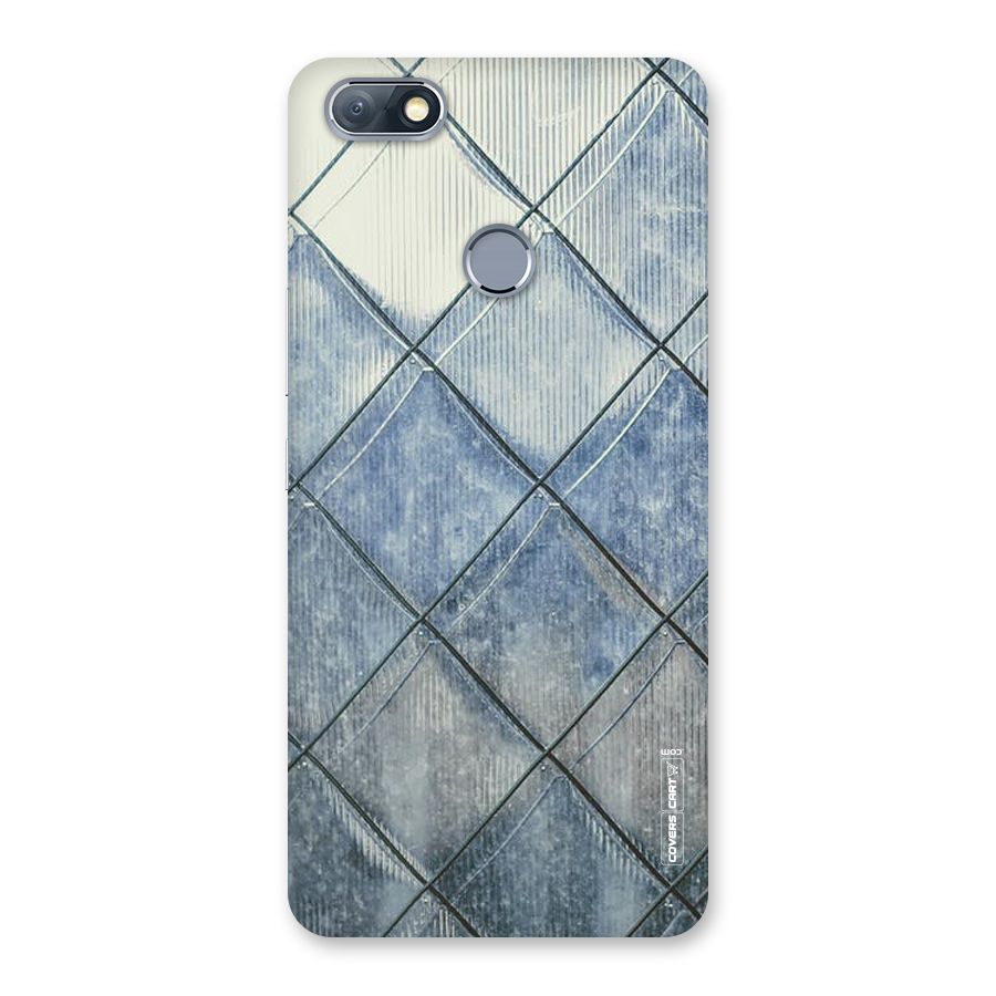 Steel Blue Pattern Back Case for Infinix Note 5