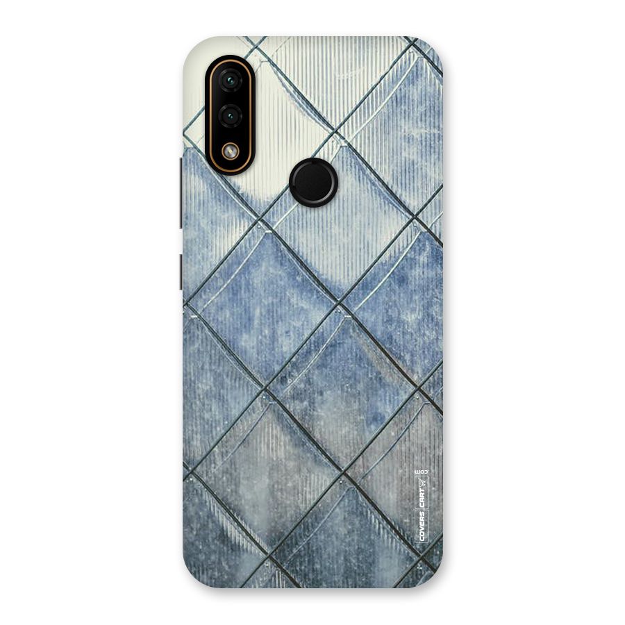 Steel Blue Pattern Back Case for Lenovo A6 Note