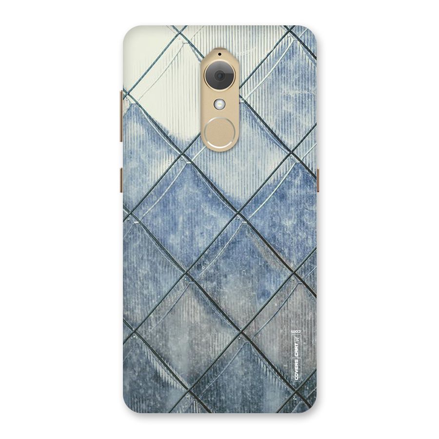 Steel Blue Pattern Back Case for Lenovo K8