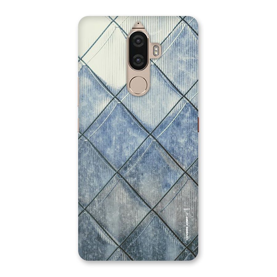 Steel Blue Pattern Back Case for Lenovo K8 Note