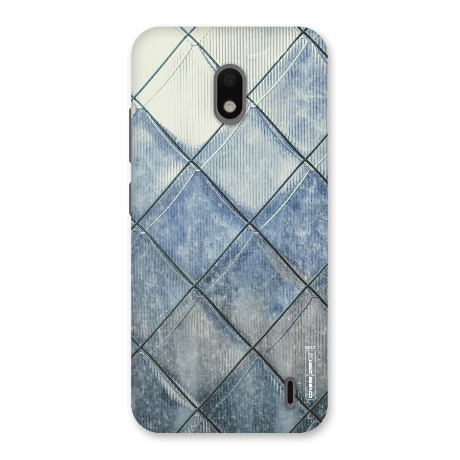Steel Blue Pattern Back Case for Nokia 2.2