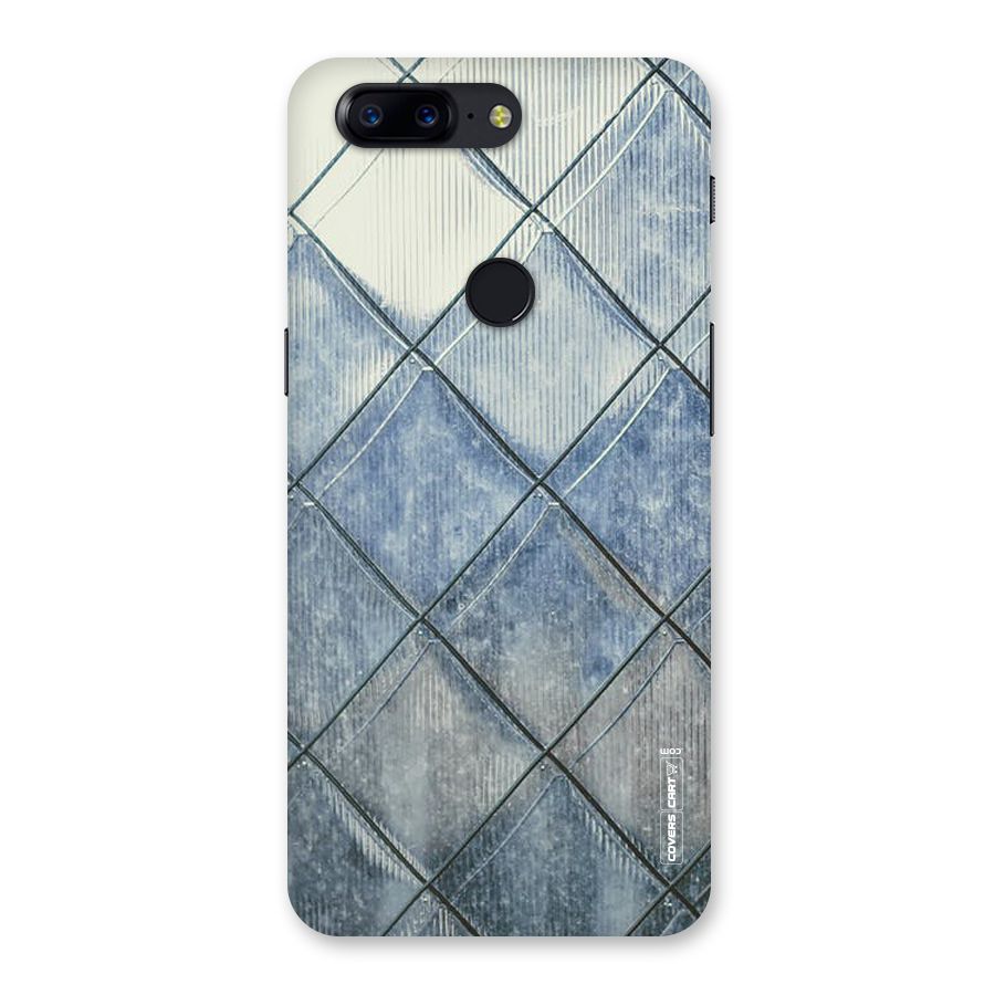 Steel Blue Pattern Back Case for OnePlus 5T