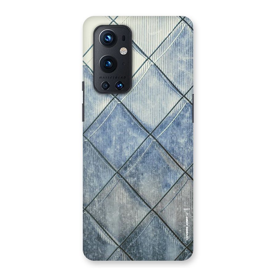 Steel Blue Pattern Back Case for OnePlus 9 Pro
