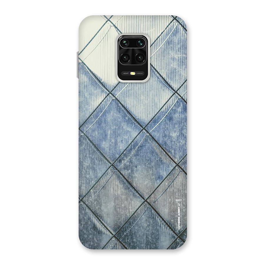 Steel Blue Pattern Back Case for Poco M2 Pro