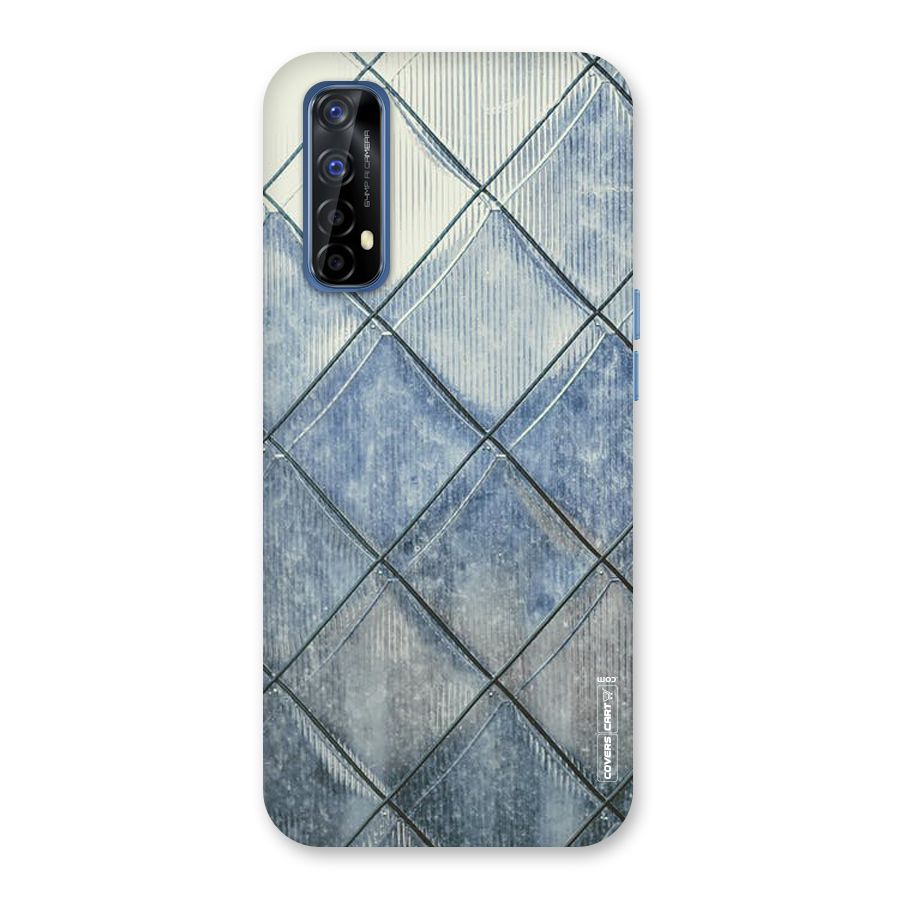 Steel Blue Pattern Back Case for Realme Narzo 20 Pro