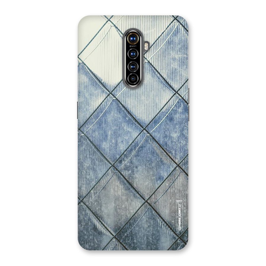 Steel Blue Pattern Back Case for Realme X2 Pro
