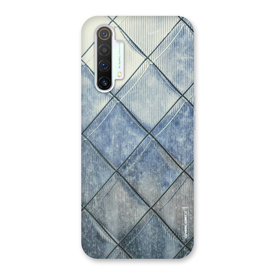 Steel Blue Pattern Back Case for Realme X3 SuperZoom