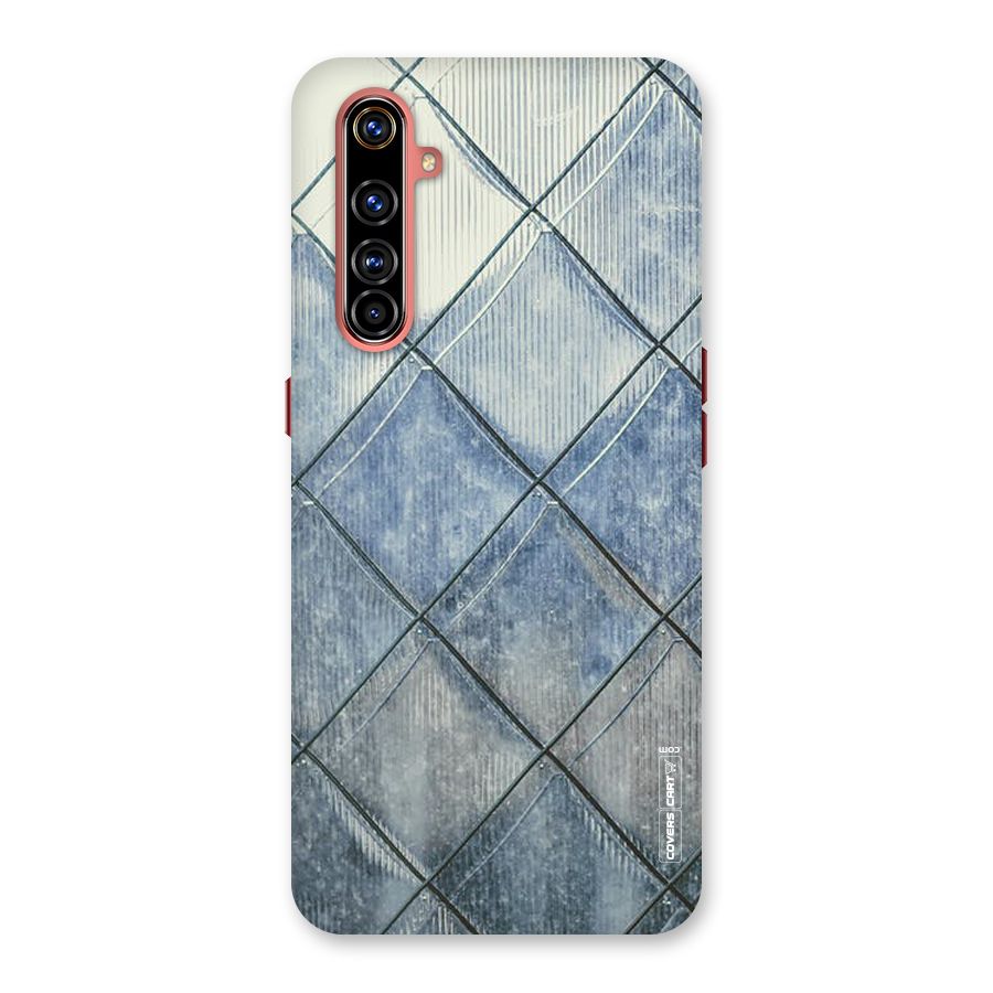 Steel Blue Pattern Back Case for Realme X50 Pro