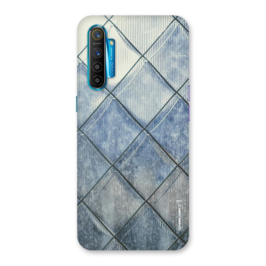 Steel Blue Pattern Back Case for Realme XT