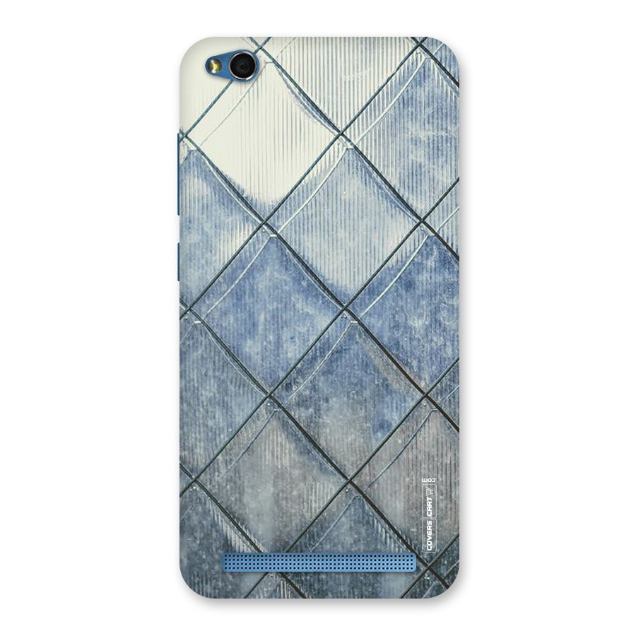 Steel Blue Pattern Back Case for Redmi 5A