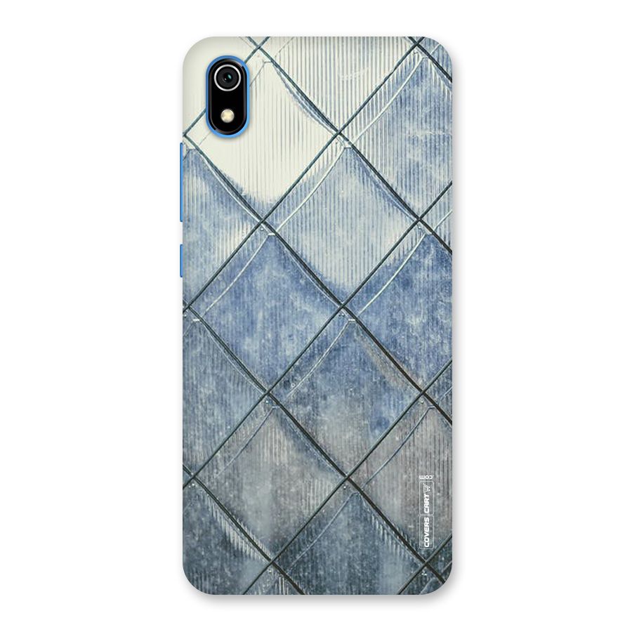 Steel Blue Pattern Back Case for Redmi 7A