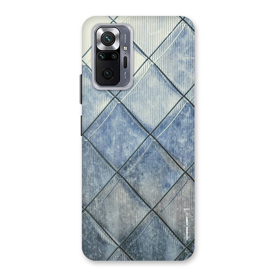 Steel Blue Pattern Back Case for Redmi Note 10 Pro Max