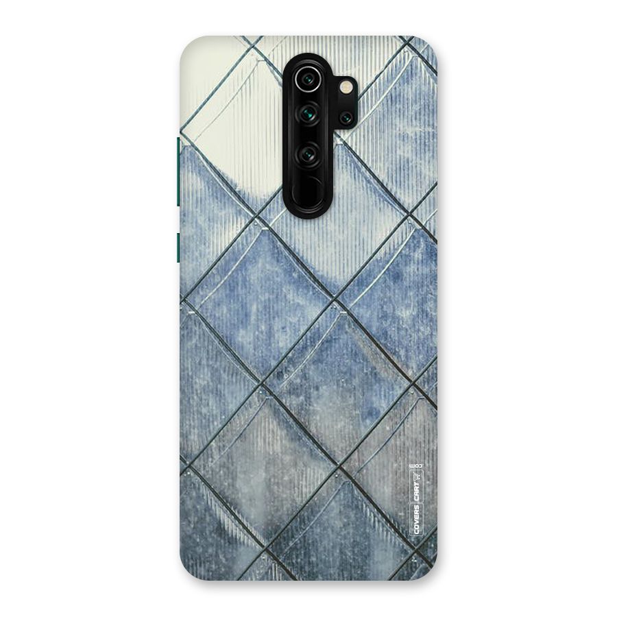 Steel Blue Pattern Back Case for Redmi Note 8 Pro