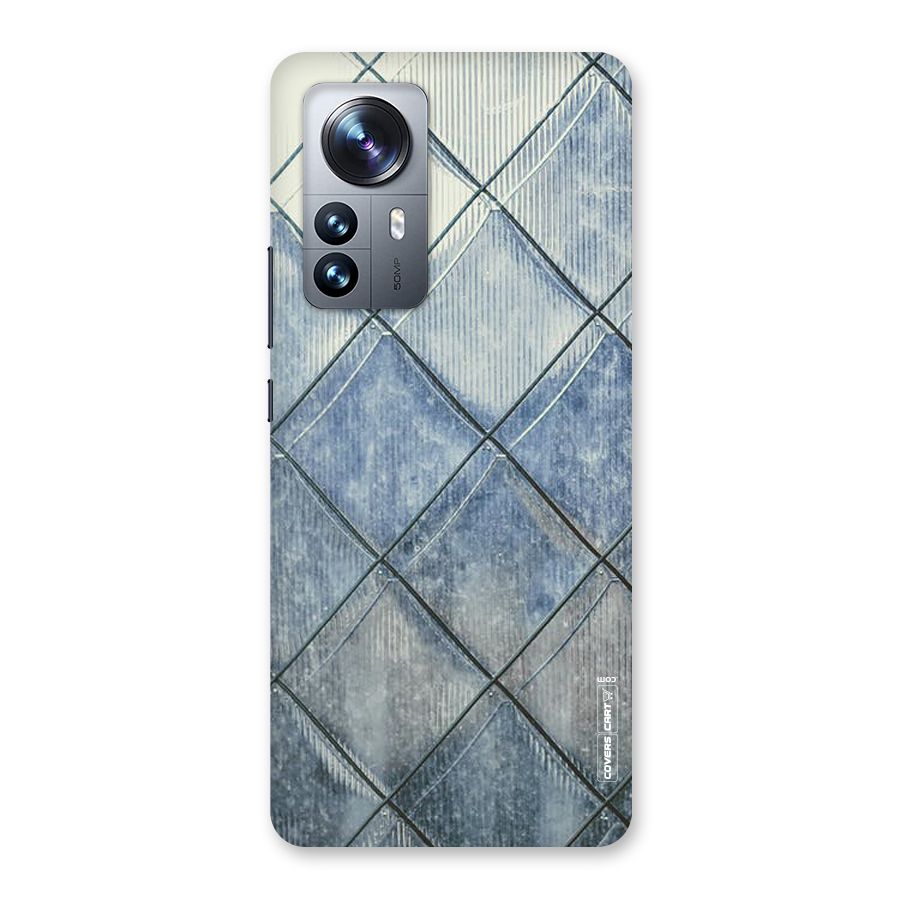 Steel Blue Pattern Back Case for Xiaomi 12 Pro